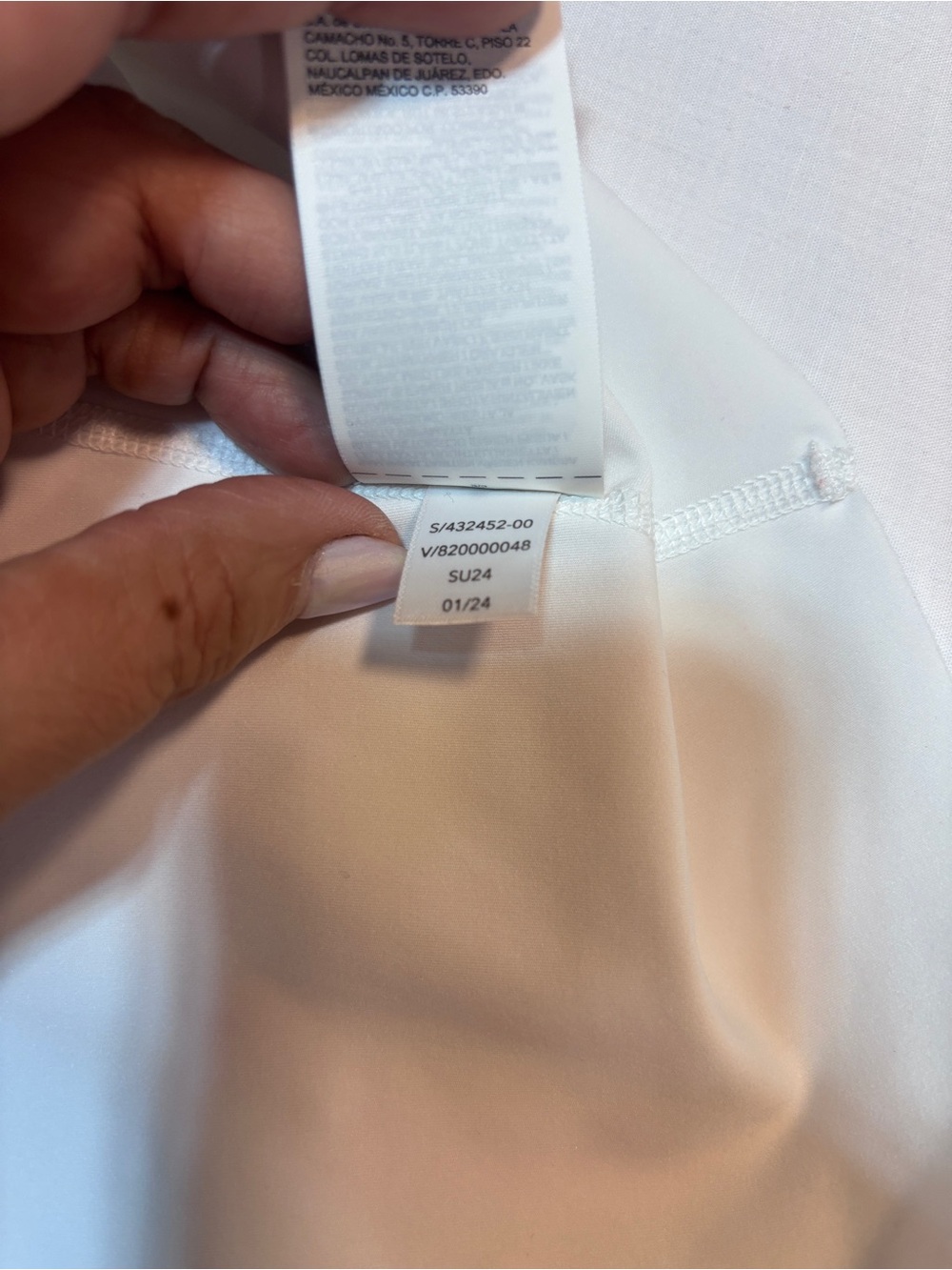 Athleta M Break Point Dress Medium Pacific White - Picture 12 of 13